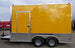 8.5' x 14' Concession Food Trailer Yellow Event Catering