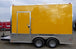 8.5' x 14' Concession Food Trailer Yellow Event Catering