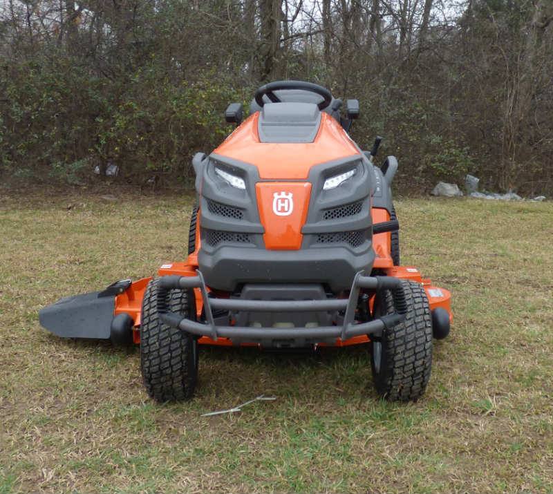 Husqvarna GT52XLSi with Dump Cart