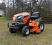 Husqvarna GT52XLSi with Dump Cart
