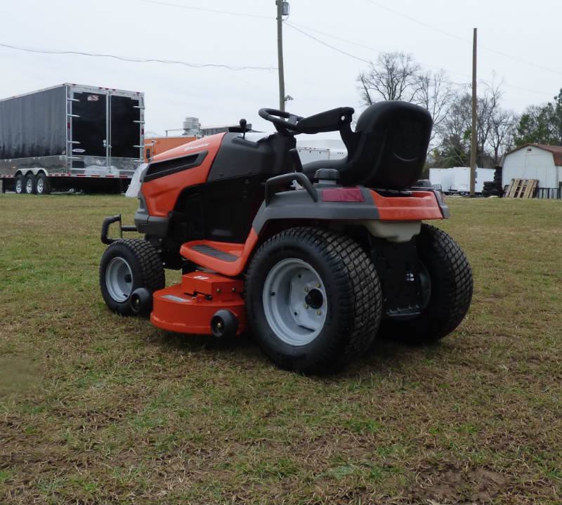 Husqvarna GT52XLSi with Dump Cart