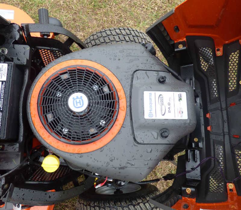 Husqvarna GT52XLSi with Dump Cart
