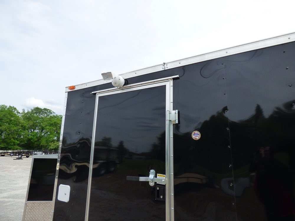 8.5' x 20' Concession Food Trailer Black Pizza Event Catering