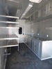 8.5' x 24' Concession Food Trailer Charcoal Grey Event Catering