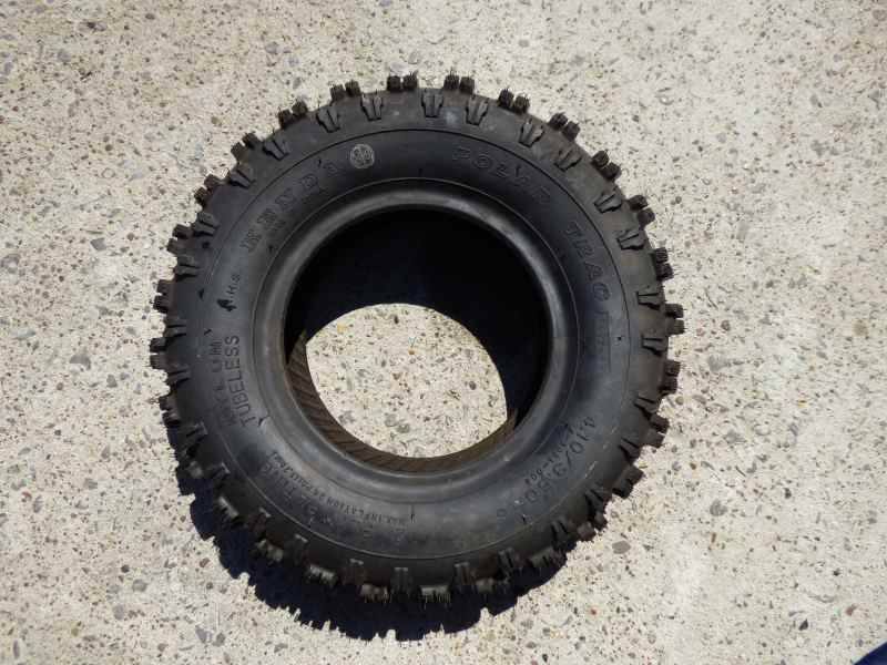 Kenda 4.10x3.50 - 6 Snow Blower Tire - Set of Two - SLE Equipment - 3