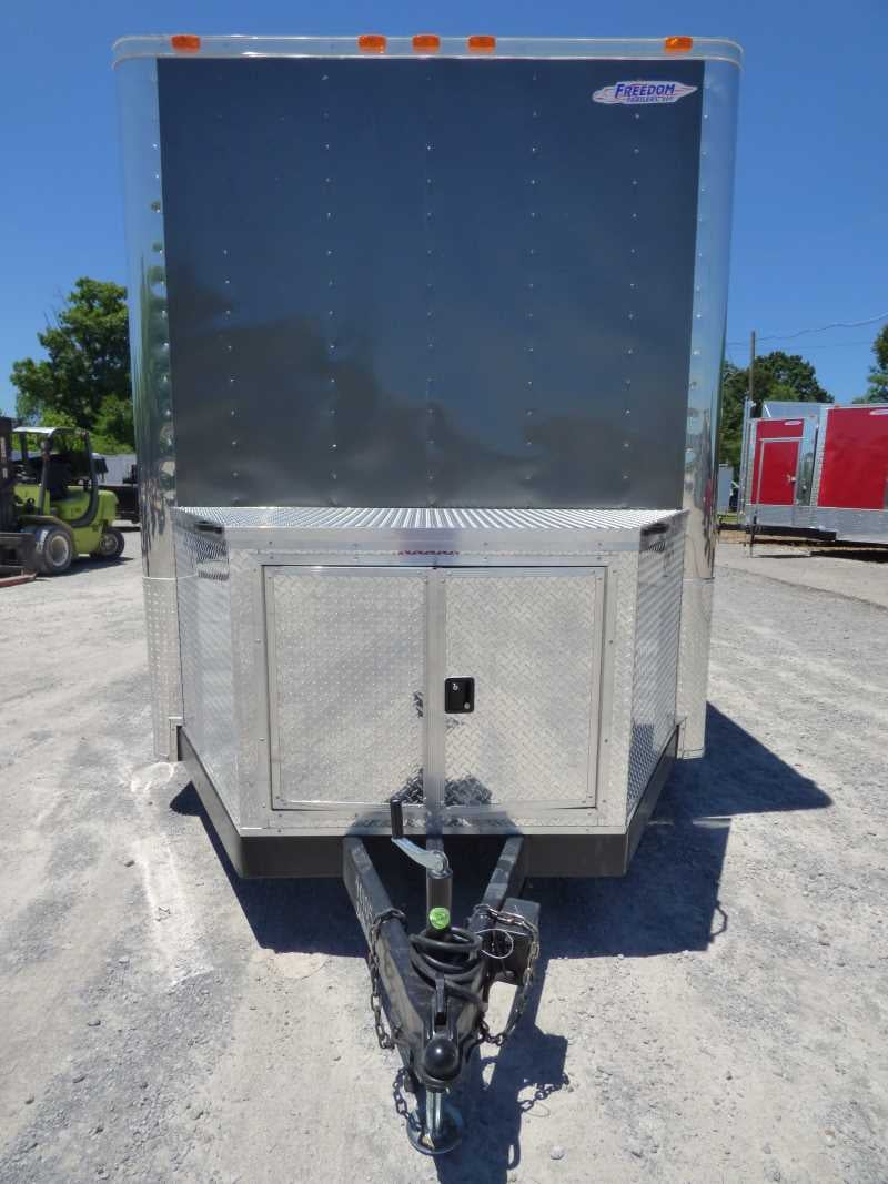 8.5' x 24' Concession Food Trailer Charcoal Grey Event Catering