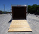 7x14 Enclosed Trailer White V - Nose Ladder Racks (2) 3500lb Axles Storage - SLE Equipment - 6