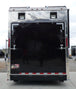 8.5' x 36' Black - Gooseneck Mobile Marketing Concession Trailer