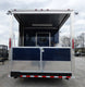 8.5' x 28' Concession Food Trailer Blue