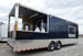 8.5' x 28' Concession Food Trailer Blue