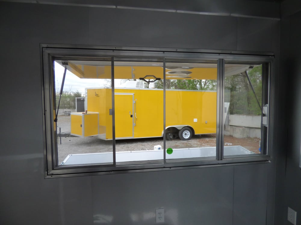 Concession Trailer 8.5' X 16' White Food Event Catering