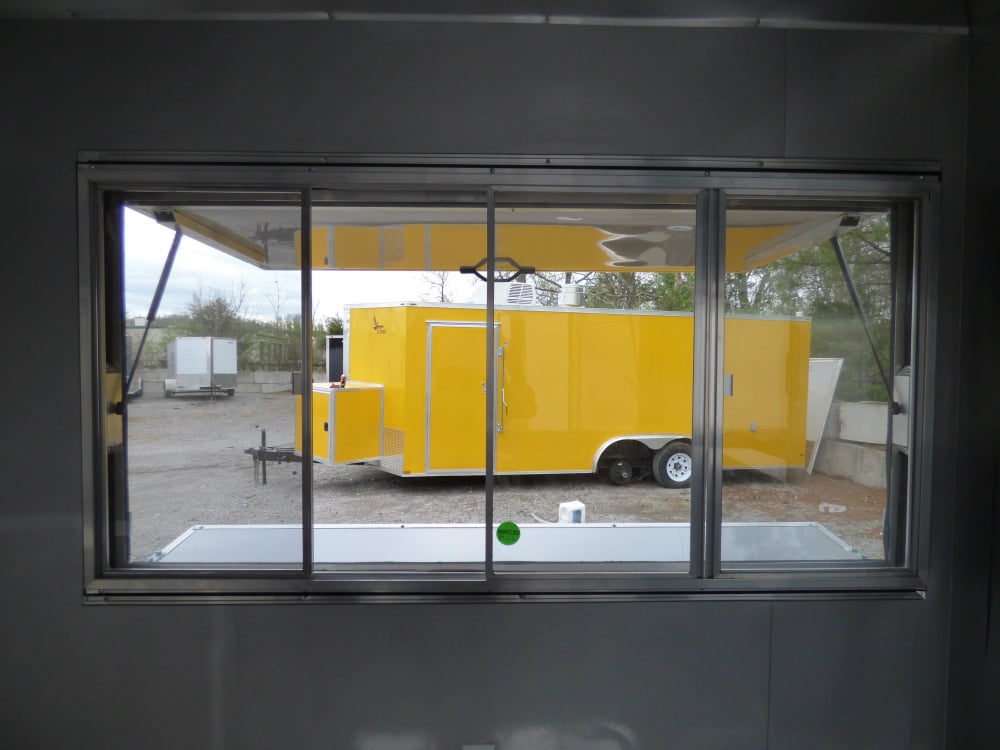 Concession Trailer 8.5' X 16' White Food Event Catering