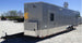 8.5' x 27' Concession Trailer Silver Frost Food Event Catering