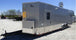 8.5' x 27' Concession Trailer Silver Frost Food Event Catering