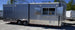 8.5' x 27' Concession Trailer Silver Frost Food Event Catering