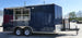 8.5' x 16' Concession Trailer Indigo Blue Food Event Catering