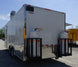 8.5' x 20' Concession Food Trailer White With Appliances