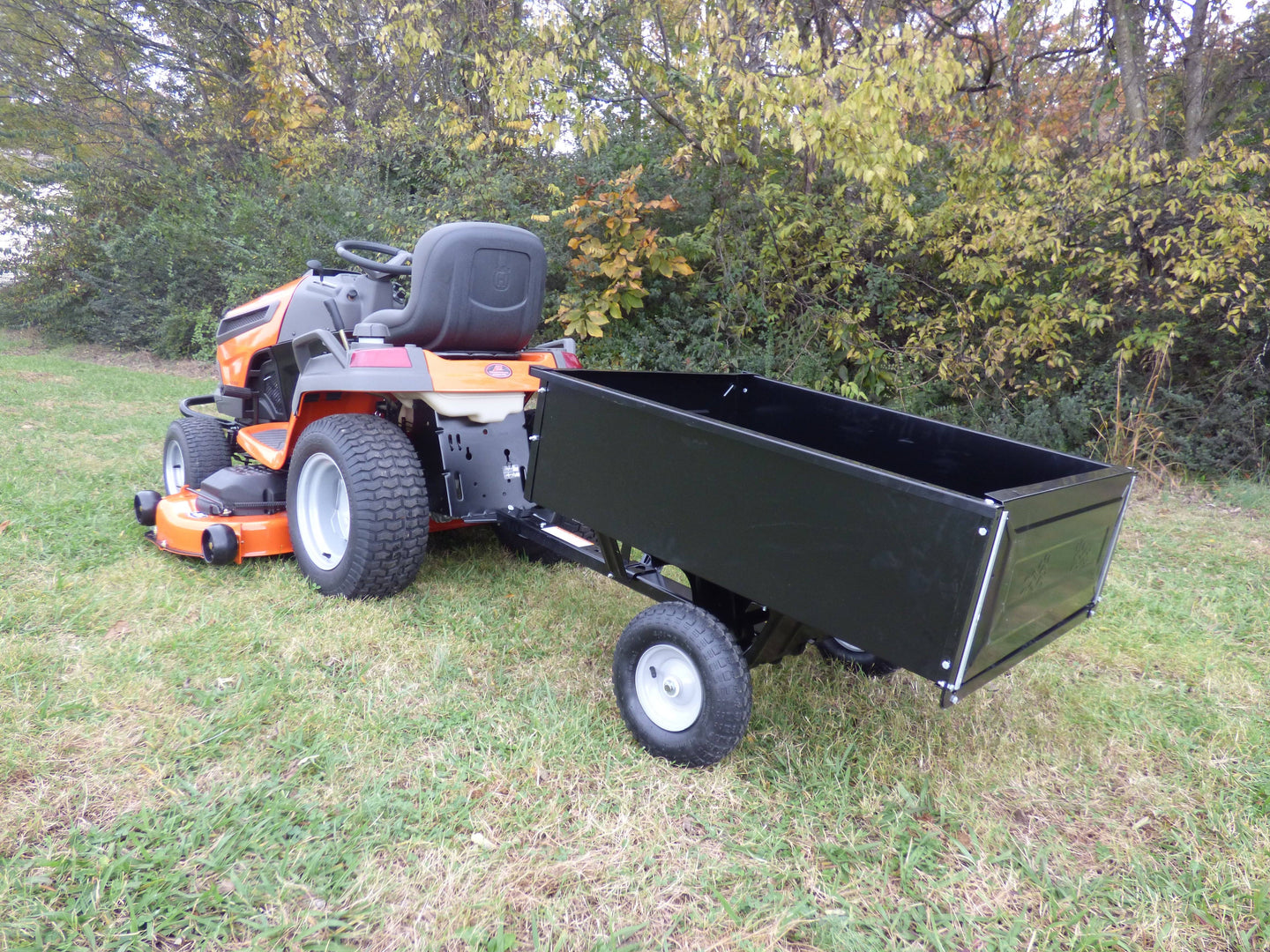 Husqvarna LGT2654 54" Lawn Tractor Dump Cart