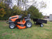 Husqvarna LGT2654 54" Lawn Tractor Dump Cart