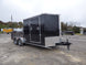 Enclosed Utility Hybrid Trailer 7'x18' with Side Ramp - Lawn Mower Equipment Hauler Storage - SLE Equipment - 3