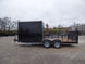 Enclosed Utility Hybrid Trailer 7'x18' with Side Ramp - Lawn Mower Equipment Hauler Storage - SLE Equipment - 4