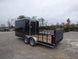 Enclosed Utility Hybrid Trailer 7'x18' with Side Ramp - Lawn Mower Equipment Hauler Storage - SLE Equipment - 14