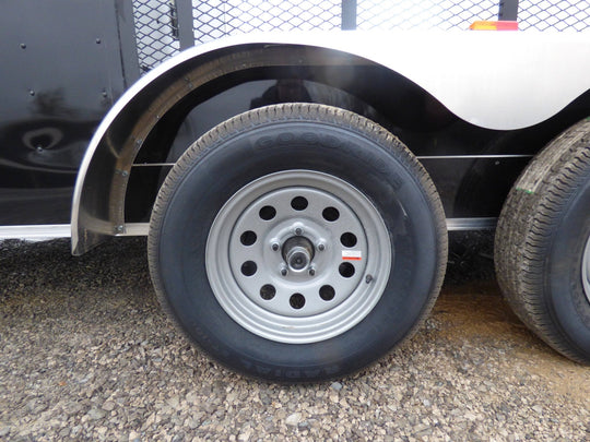 Enclosed Utility Hybrid Trailer 7'x18' with Side Ramp - Lawn Mower Equipment Hauler Storage - SLE Equipment - 9