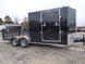 Enclosed Utility Hybrid Trailer 7'x18' with Side Ramp - Lawn Mower Equipment Hauler Storage - SLE Equipment - 6