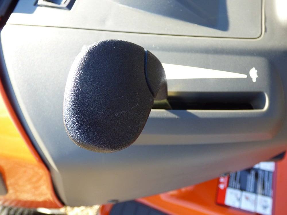 YTH22V46 Front right angle view