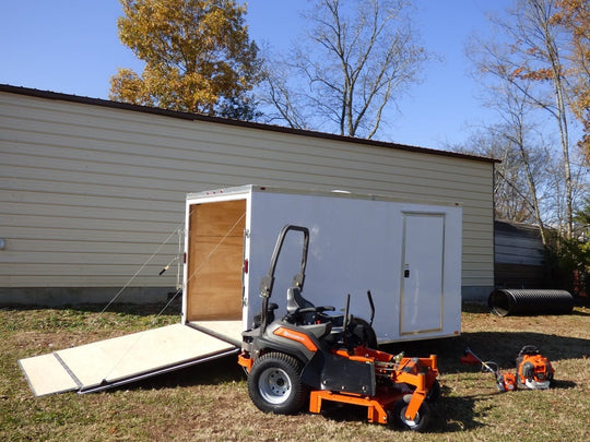 Husqvarna Z572X Kaw Zero Turn Encl Trailer Handhelds Package