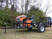 Husqvarna YTH1942 Lawn Tractor with a 5x10 Utility Trailer