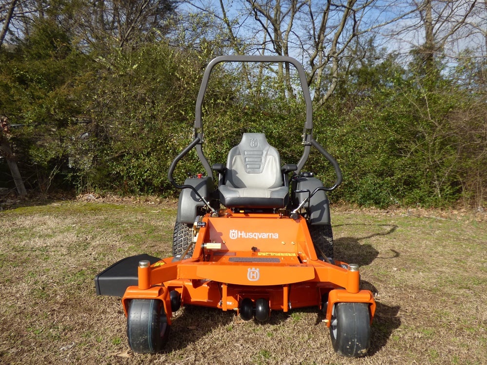 Husqvarna MZ54 Kaw 24 HP ROPS Zero Turn Mower Utility Package