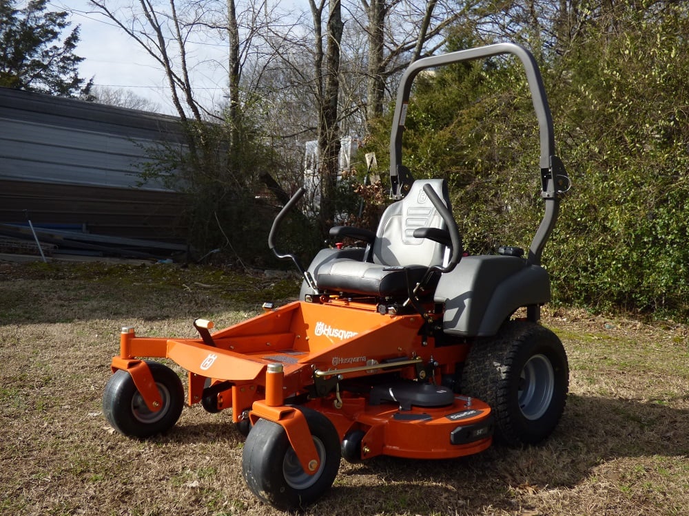 Husqvarna MZ54 Kaw 24 HP ROPS Zero Turn Mower Utility Package