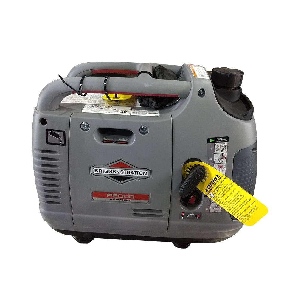 Briggs & Stratton 030473 Generator 1600 W P2000 PowerSmart White Background
