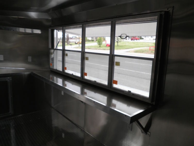 Concession Trailer 8.5'x'24' Dark Blue - Food Vending Catering Event