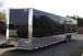 Enclosed Trailer 8.5'x28' Black Front Side