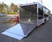 Enclosed Trailer 8.5'x28' Black Front Side