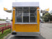 Concession Trailer 8.5'x17' Yellow White Background