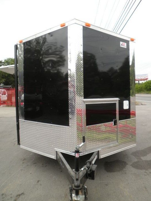 Concession Trailers 8.5'x24' Black - Event Food Vending Catering trailer