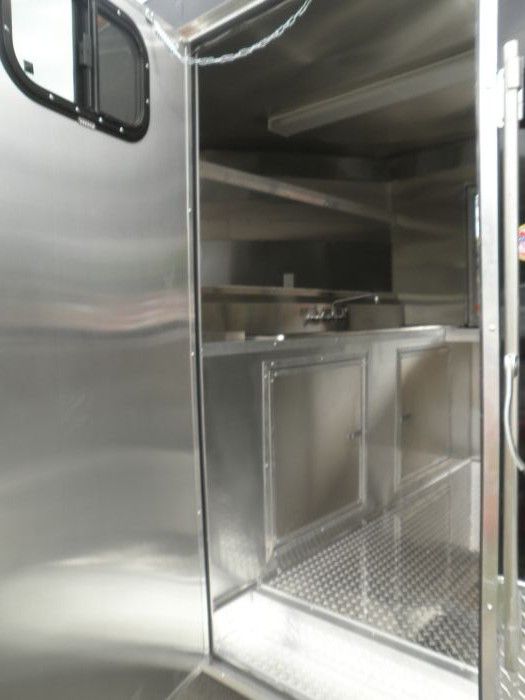 Concession Trailers 8.5'x24' Black - Event Food Vending Catering trailer