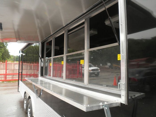 Concession Trailers 8.5'x24' Black - Event Food Vending Catering trailer