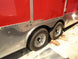 Enclosed Trailer 8.5'x26' Red - Lawn Equipment Car Motorcycle Hauler Storage - SLE Equipment - 4