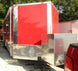 Enclosed Trailer 8.5'x26' Red - Lawn Equipment Car Motorcycle Hauler Storage - SLE Equipment - 1