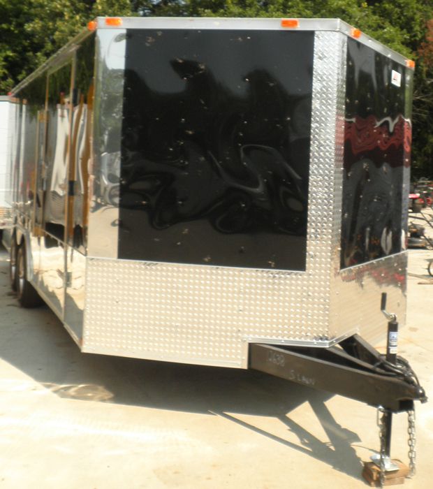 Enclosed Trailer 8.5'x20' Black