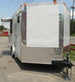 Concession Trailer 8.5'x12' White White Background