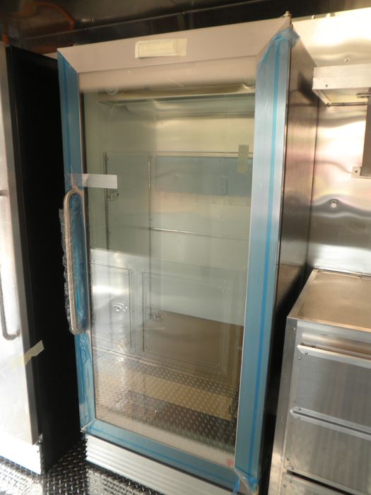 Concession Trailer 8.5'x20' White - BBQ Smoker Vending Concession