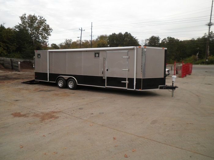 Enclosed Trailer 8.5'x26' Beige