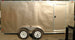 Enclosed Trailer 7'x16' Cargo Hauler Motorcycle Tandem V Nose