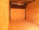 Enclosed Trailer 7'x16' Cargo Hauler Motorcycle Tandem V Nose