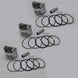 Honda 36 - 240 Engine Piston Kit 13101 - ZE0 - 101 - Set of 3 - SLE Equipment - 1